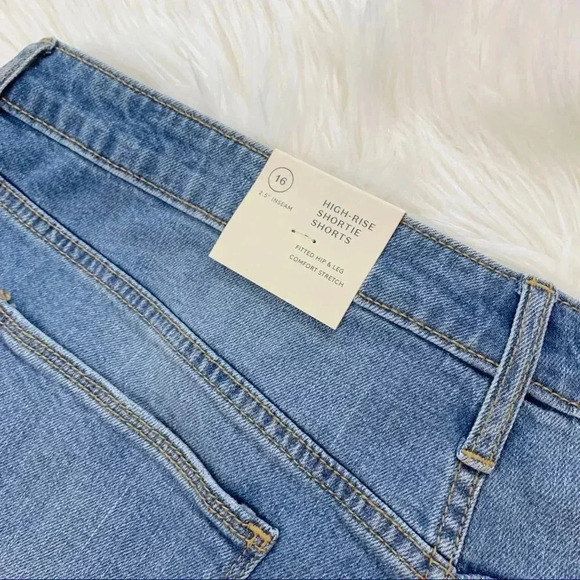 NWT High Rise Shortie Shorts - Picture 8 of 12